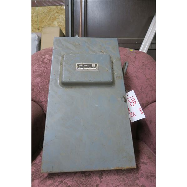 Large safety switch electrical box