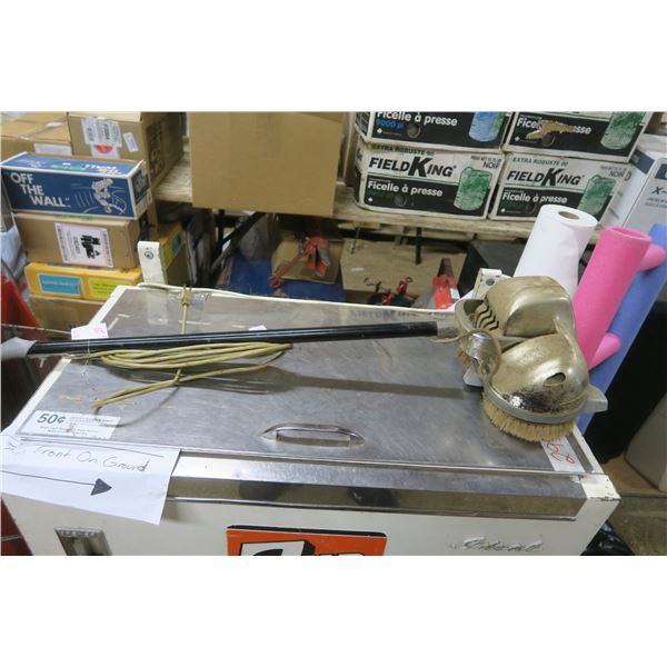 vintage floor scrubber