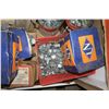 Image 10 : box of varous electrical items.