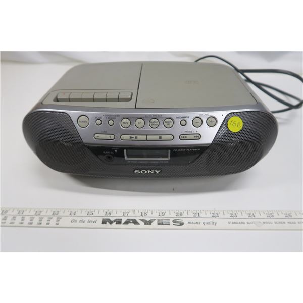 Sony CD/Radio/Casette Player