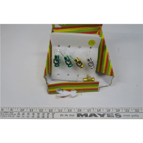 5 metal and glass 4" pipes