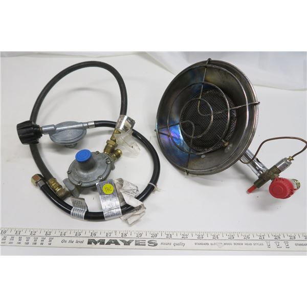 propane heater, 2 propane hose assembly
