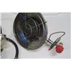 Image 2 : propane heater, 2 propane hose assembly