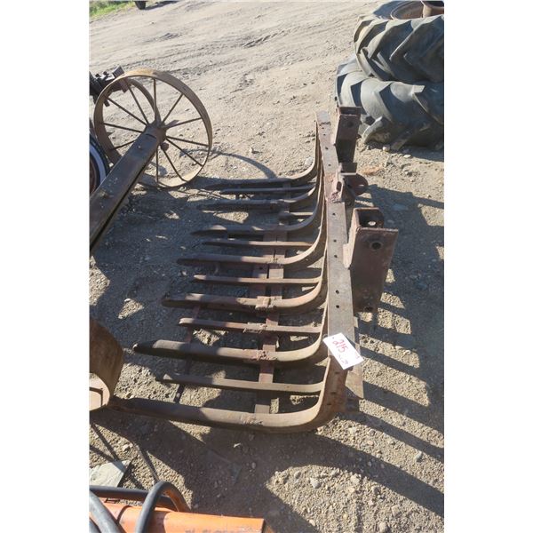 hay forks for loader attchment