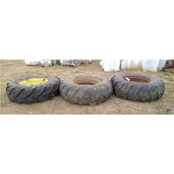 3 Tractor Tires & Rims
