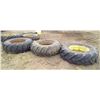 Image 2 : 3 Tractor Tires & Rims