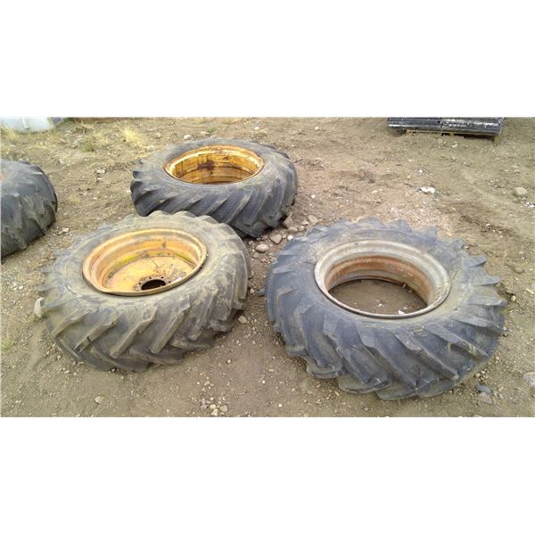 3 Tractor Tires & Rims