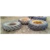 Image 6 : 3 Tractor Tires & Rims