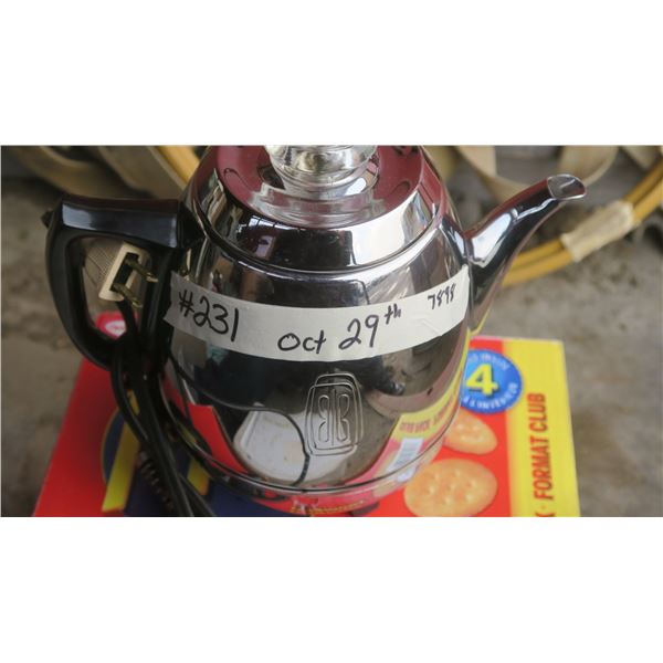 stainless steel coffee pot