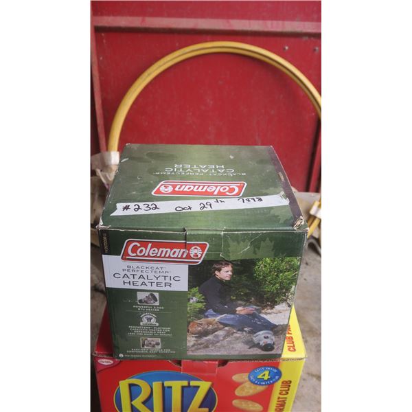 coleman blackcat catalytic heater