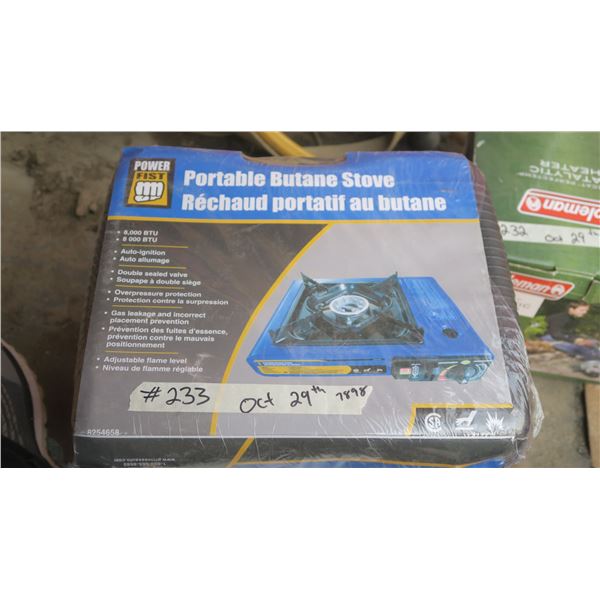 power-fist portable butane stove