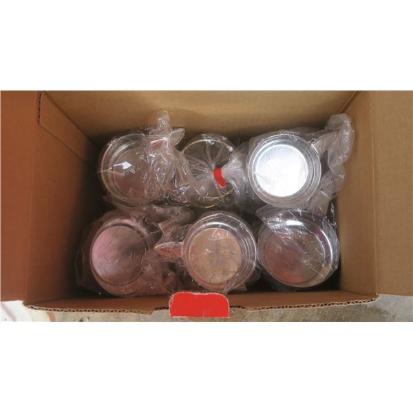 box of 6  butter warmers