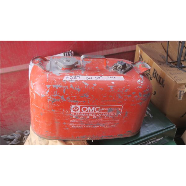 5 gal boat gas tank