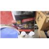 Image 3 : box ofmisc items, chemicals, metal springs, etc.