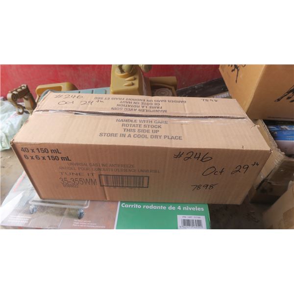 40 x 150 ml universal gasline antifreeze ( full case)