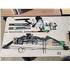 Image 1 : left handed archery bow and accessories, 28" draw, 45-60 lbs draw weight from pro sport