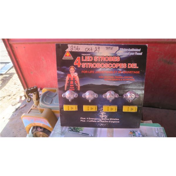 4 pack led strobes for life jackets