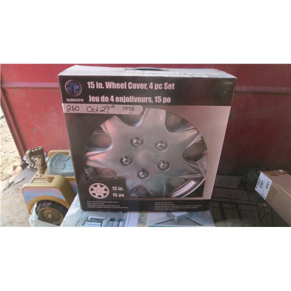 set of 15" wheel covers