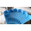 Image 3 : blue shell shape dish rack