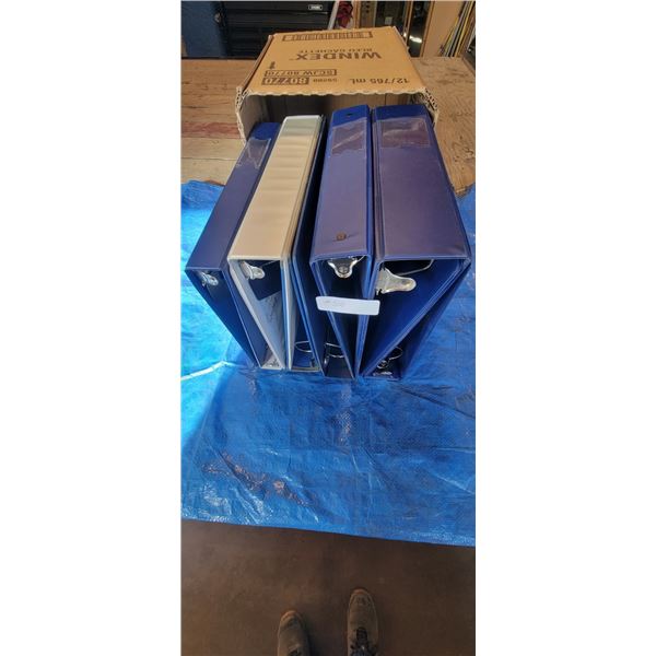 Office Binders x 8