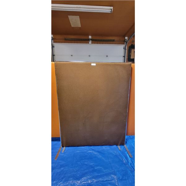 Office Divider Brown 48" x 60"