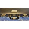 Image 3 : Brief Case Black Leather with Known Codes