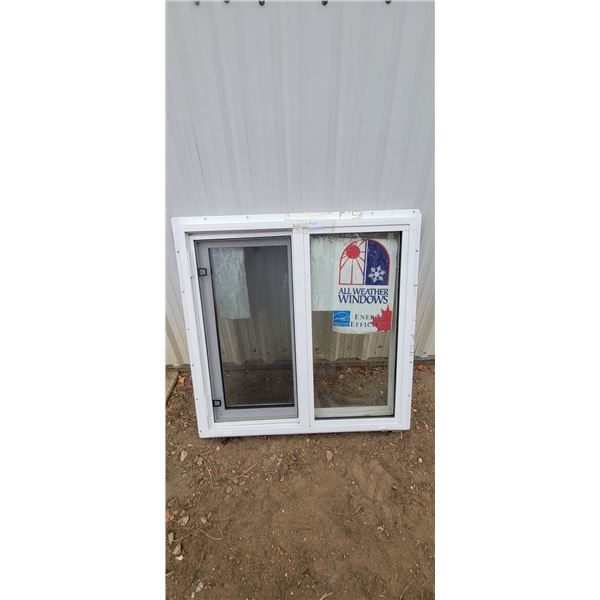 All Weather Window Single Slider 30" x 30"