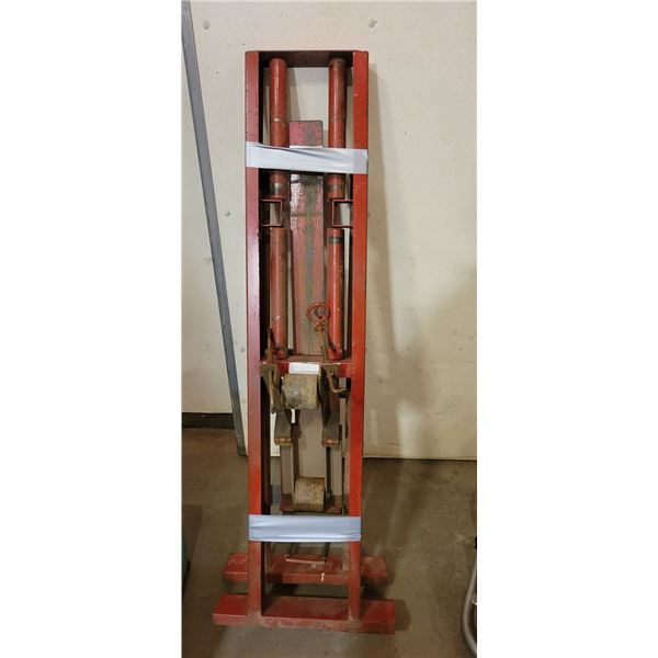 Fire Hose Rollong Machine w squeeze for pinching out water