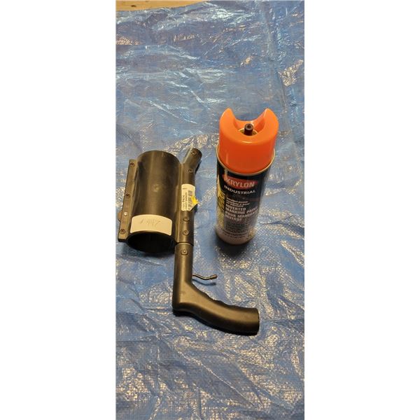 Marking Paint 14" Applicator & Orange Paint