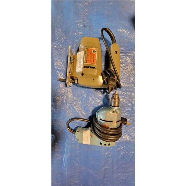 Jig Saw & 1/4" Drill both Black & Decker
