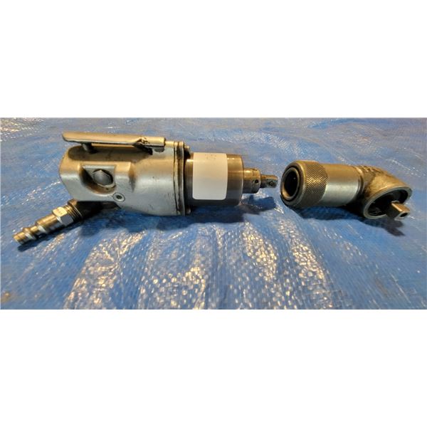 Ingersoll-Rand Impact Tool w 90 degree drive - Milton Type M coupler