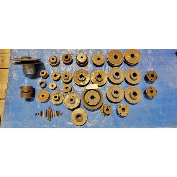 Pulleys x 25 with key stock