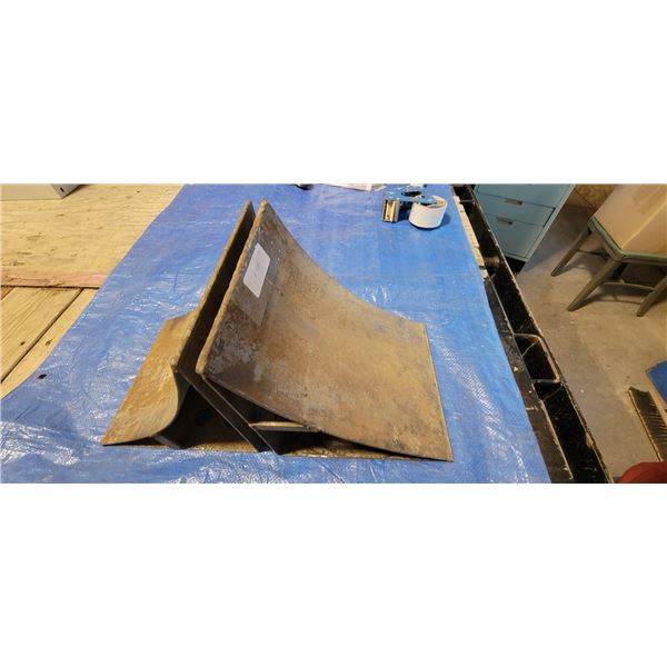 Wheel Chokes set of 2 - 10" x 10" x 10"