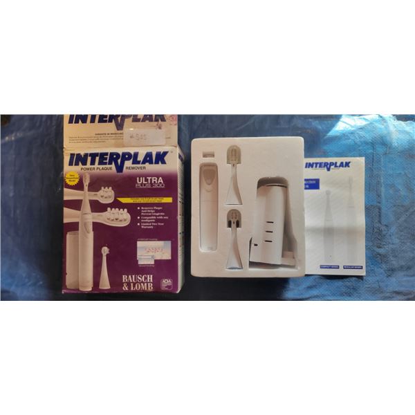 Dental Water Pic Power Plaque Remover Bausch & Lamb