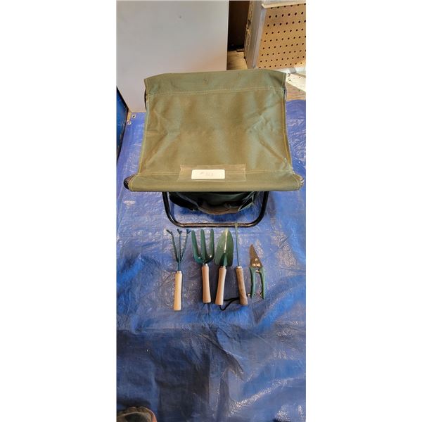 Folding Garden Stool