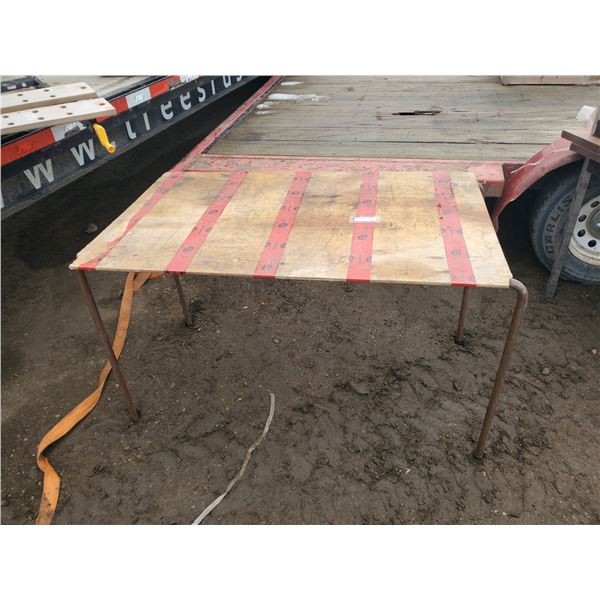 Rectangular Stacking Tables (used for lighter work, wreath making)