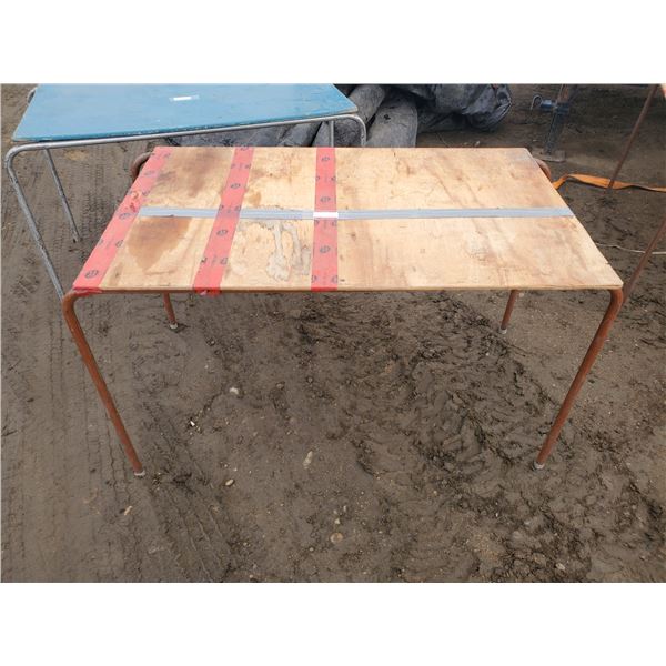 Rectangular Stacking Tables (used for lighter work, wreath making)