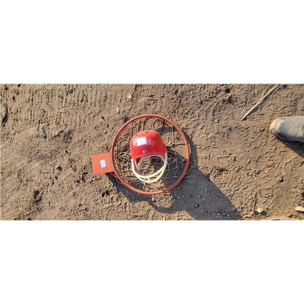 Basket Ball Hoop & Foot Ball Helmut