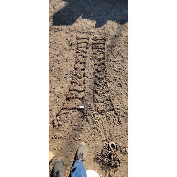 Tire Chains - for single wheels 72" x 12" (fit 15" & 16" tires)