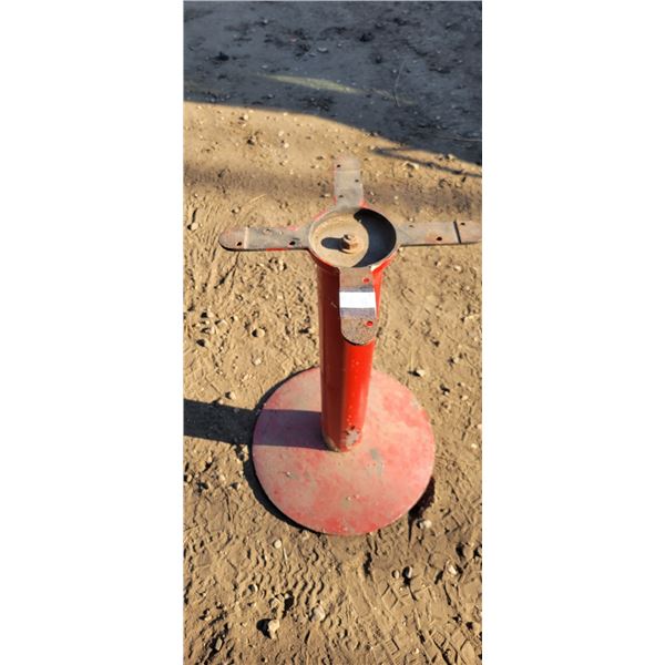 Vintage Table Pedestal from Christopher Lake Bells Beach Dance Hall