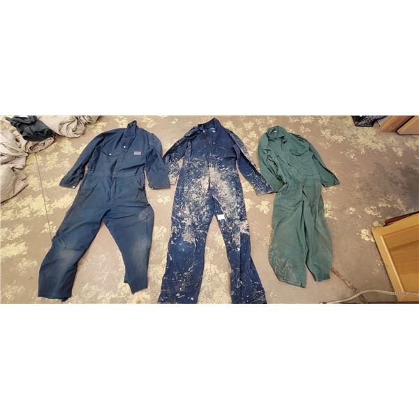 Coveralls x 3 (28, 36 & 38)