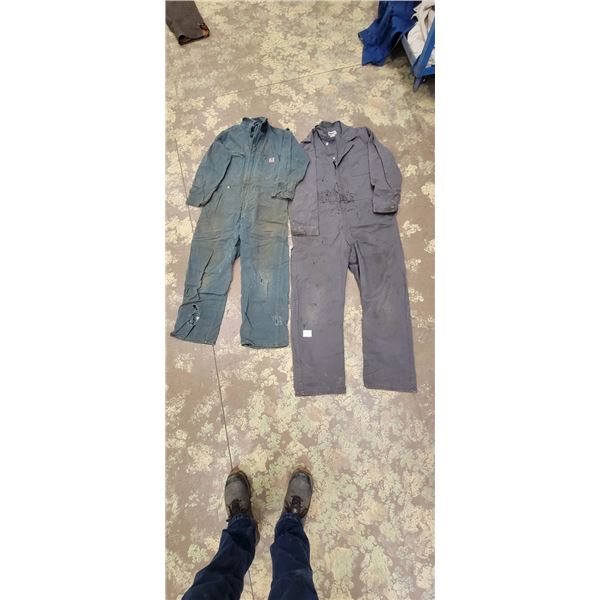Coveralls x 2 - (40 regular, 48)