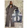Image 1 : Coverall x 1 XL Insulated, XL Shell Jacket