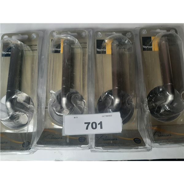 Lot of 4 satin nickel dummy handles