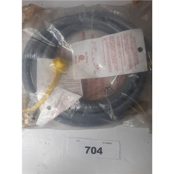 1/2" natural gas hose