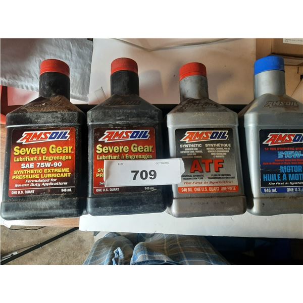 Lot of 4 misc am oil 2 unopened
