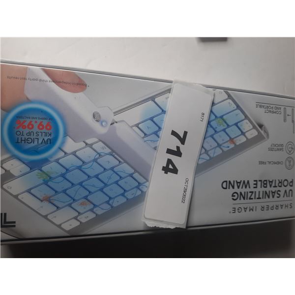 Sharper image UV sanitizing portable wand