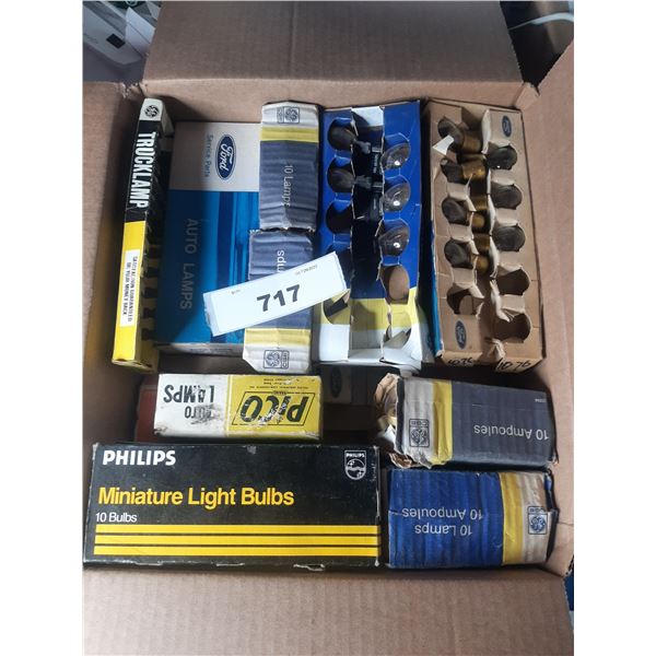 Assorted automotive lamps