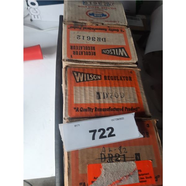 Tray of voltage regulators