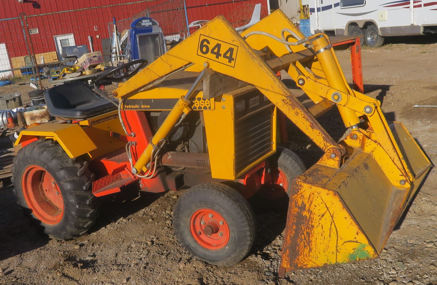 Case 644 Garden Tractor w/ Front End Loader (told it ran 5 years ago ...